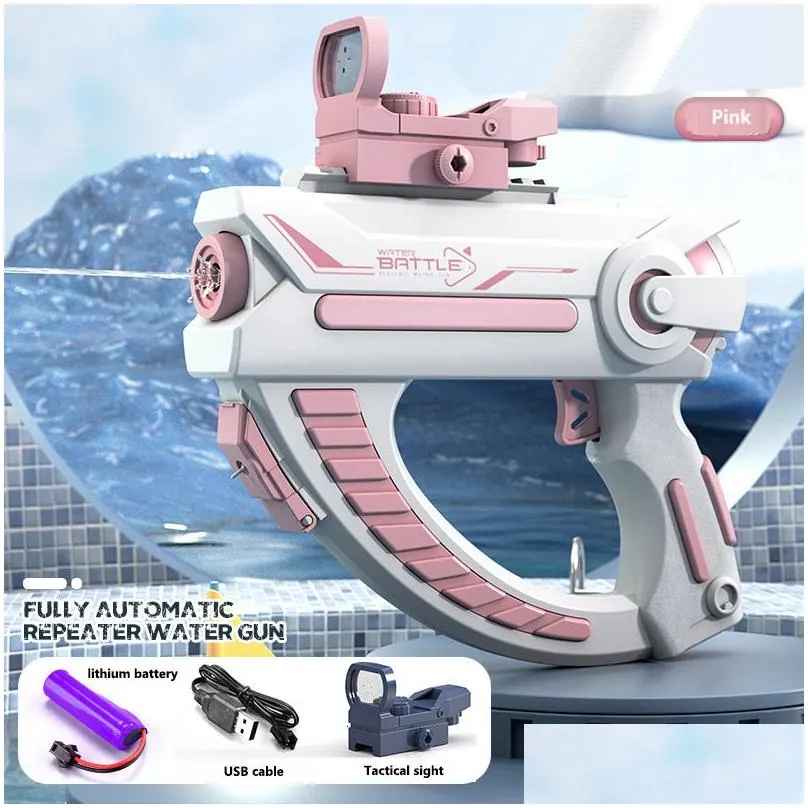 Gun Toys Electric Water Ges.M.B.H. Air Pistol High-Pressure Fl-Matic Shooting Beach Children Boys Drop Delivery Dhwsr