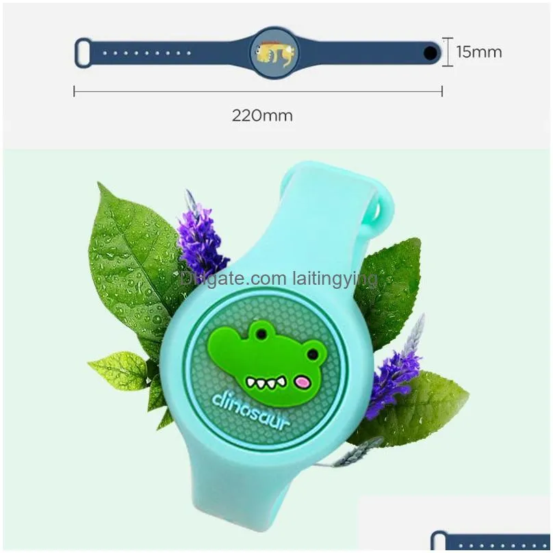 silicone anti-mosquito home camping outdoor mosquito-killing bracelet for children effectively kills insects camping gear kid