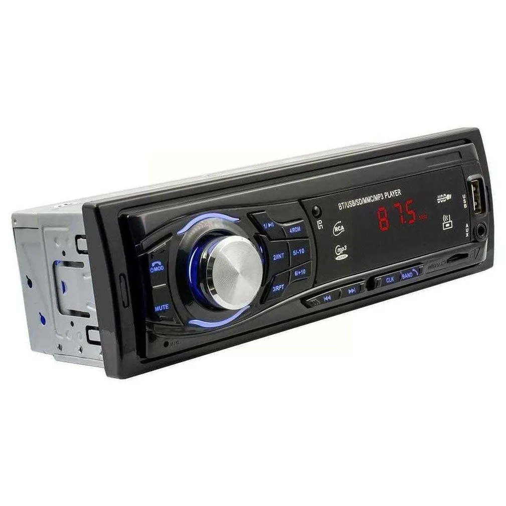 Car Audio New Radio Usb Mp3 Player Stereo Digital 12V In O Usb/Sd Bluetooth Mtimedia Fm Dash With Aux M N6F5 Drop Delivery Automobiles Dhpbg