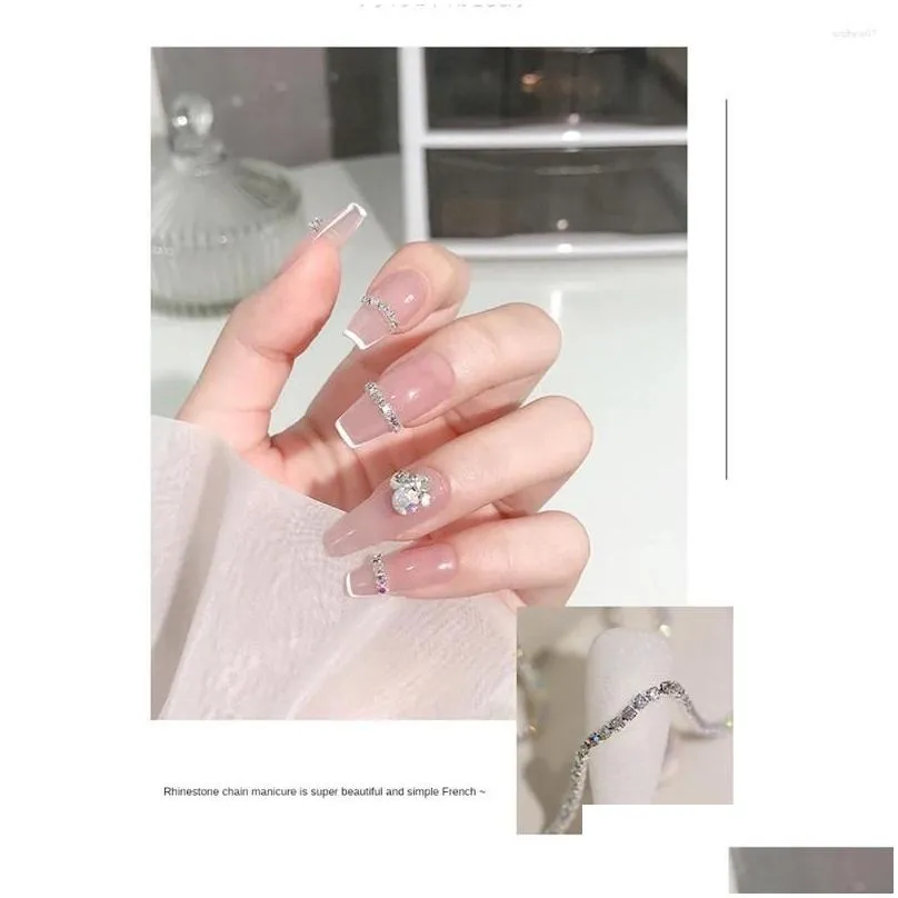 Nail Art Decorations Ins Style Dazzling High-Quality Stylish Easy To Use Unique Fashionable Pearl Nails Accessories Luxury Exquisite Dhhhp