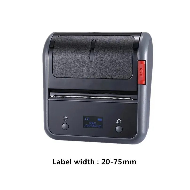 Printers B3S Thermal Label Printer Clothing Jewelry Product Price Barcode Sticker Mobile Phone Bluetooth Smart Portable Mini Drop Del Dhec2