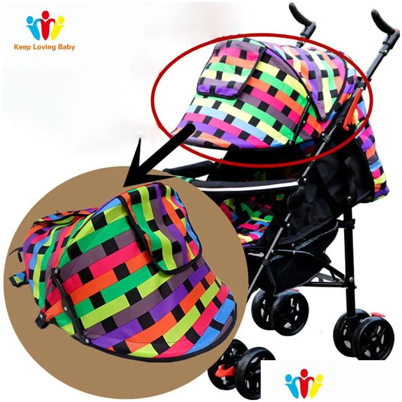 Stroller Parts & Accessories Stroller Parts Accessories Baby Sun Visor Kids Sunshade Er Warm Windproof Hood Protection Canopy Drop Dro Dhjiy