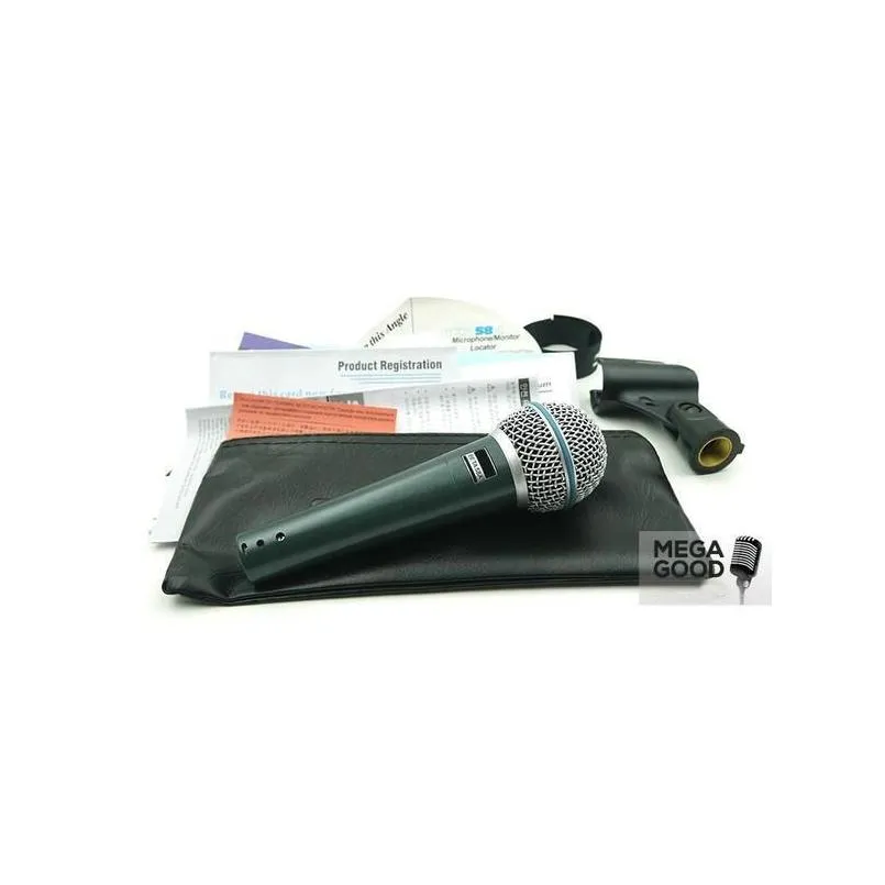 Microphones Sale High Quality Version  Vocal Karaoke Handheld Dynamic Wired Microphone Beta58 Microfone Mike Mic Drop Deliver Dhyno