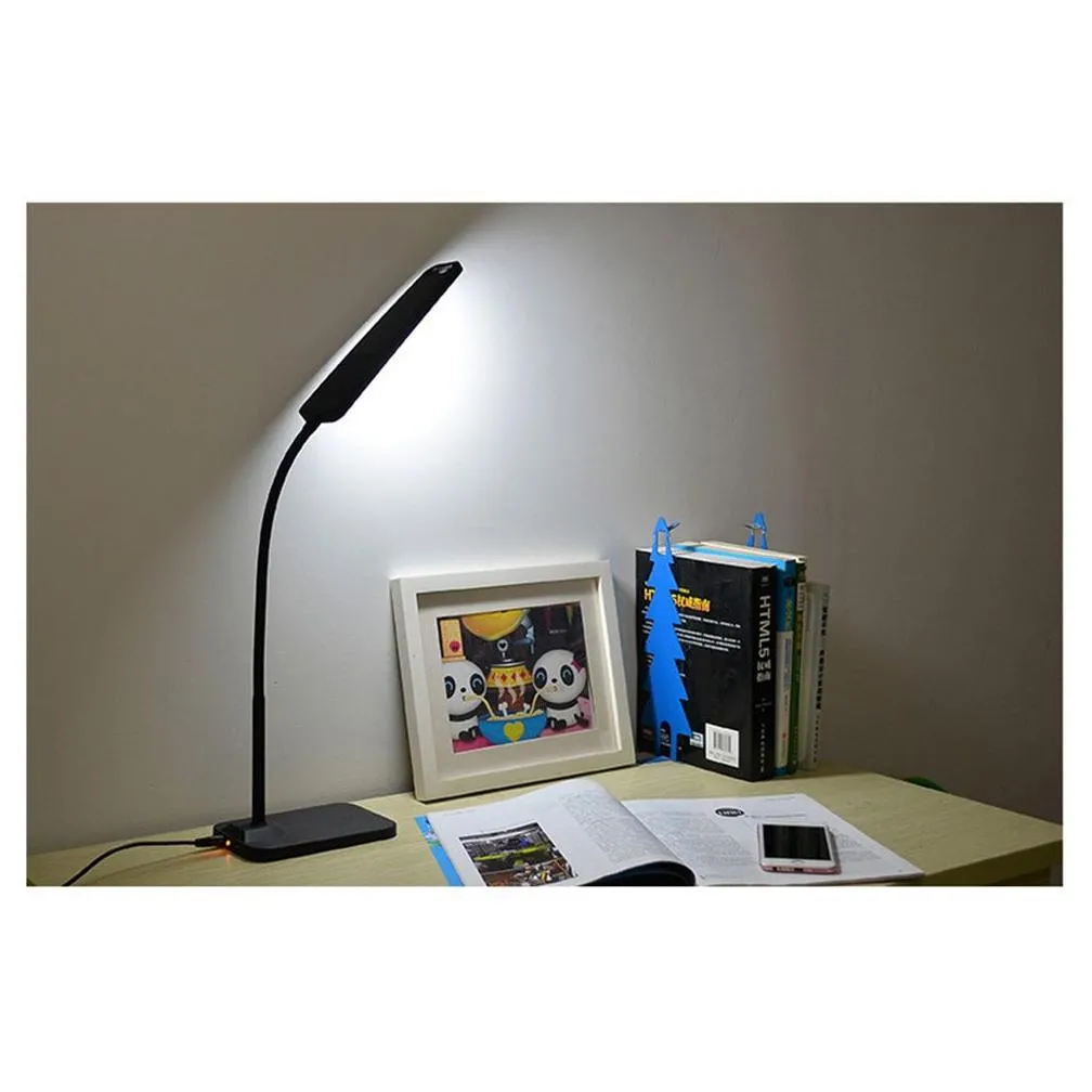 Table Lamps Brelong Led Table Lamp Dimming Study Reading Usb Output Charging Eye Protection Night Light Drop Delivery Lights Lighting Dheyj