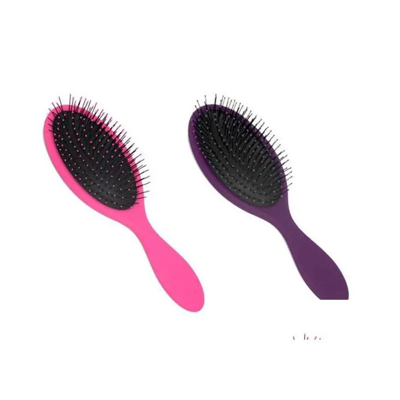 Hair Brushes Shower Brush Combs Detangling Hair Fashion Item For Women 22.5X7X3.5Cm With Retail Packing Drop Delivery Hair Products Ha Dhjr5