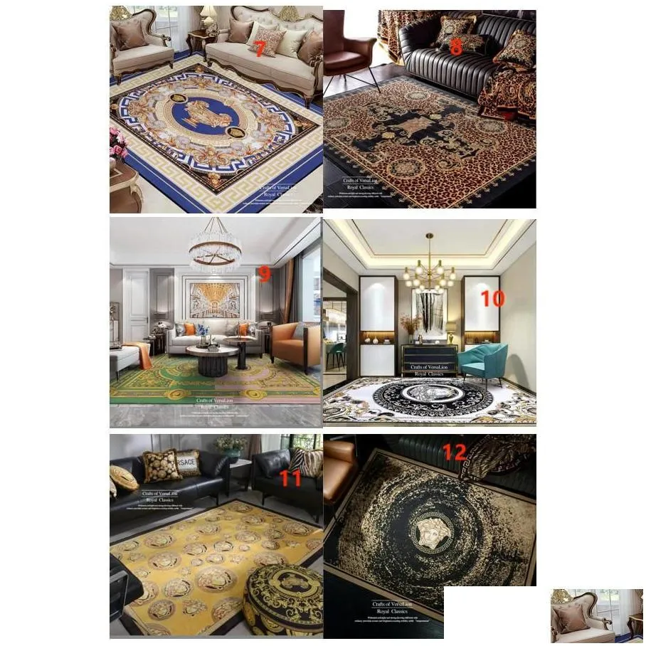 carpets luxury for living room bedroom kid rugs home carpet floor door mat decor house large area anti-slip drop delivery garden texti