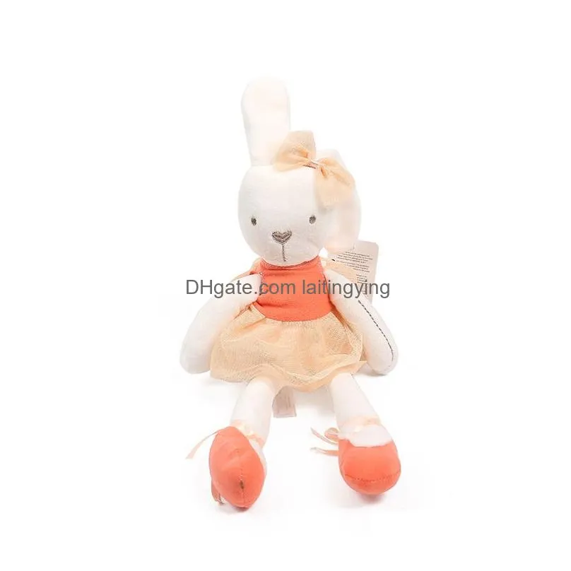 42cm easter bunny stuffed animals rabbit toy baby kids soft plush doll girls sleeping stufed toys pets car room kawaii decor