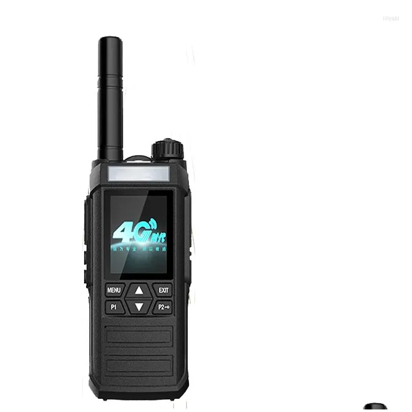 Walkie Talkie Poc Transceiver Android Operation System 2G/3G/4G Radio Wifi Bluetooth Gps Drop Delivery Dhnpm