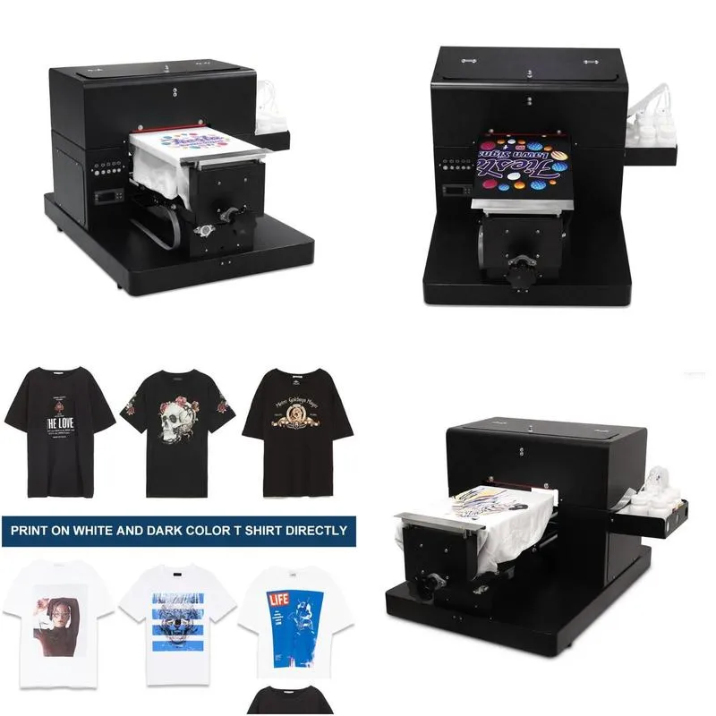 Printers Muti-Funtional Dtg T-Shirt Printer A4 Size China Wholesale Price Printers Roge22 Drop Delivery Computers Networking Printers Dh7Kh