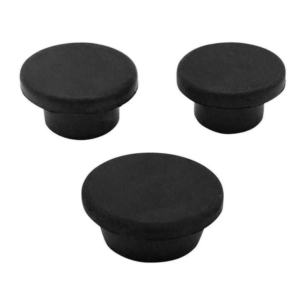 Other Interior Accessories New 3Pcs Tailgate Rubber Plug For Jeep Wrangler Jk 2007- Spare Tire Carrier Delete Car Accessories Waterpro Dhnxy