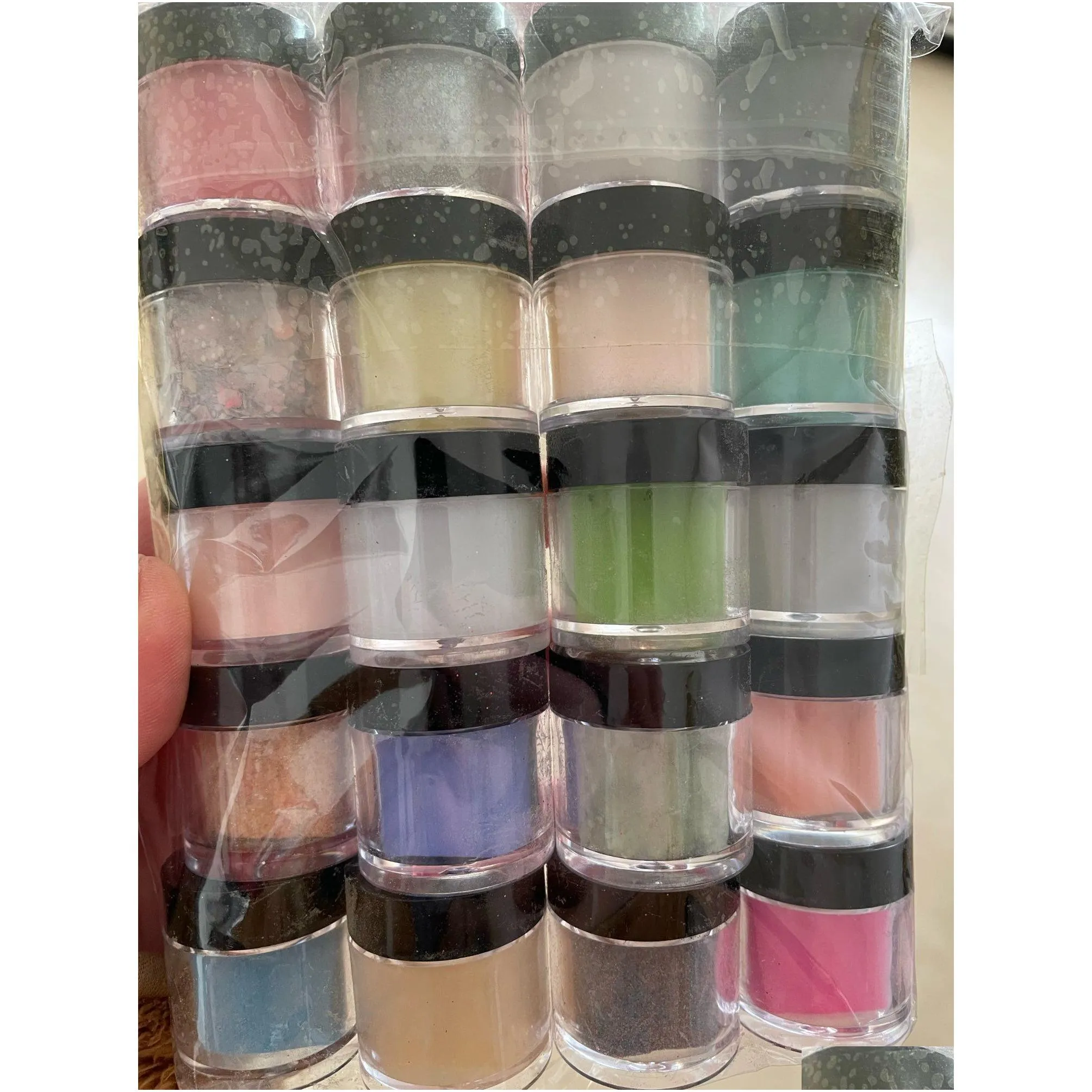 Acrylic Powders & Liquids Acrylic Powders Liquids 10 20 30 40 50 60 90Pcs Ema Powder Set Net 10G Professional Polymer Build 3In1 Dip C Dhbto