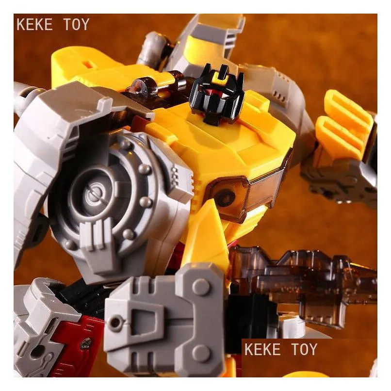 Action & Toy Figures Action Toy Figures Transformation G1 Kbb Tyrone King Grimlock Wave Blaster Hand Make Assembly Model Figure Robot Dhvia