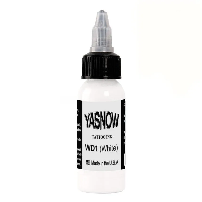 Tattoo Inks Usa White Tattoo Ink 30Ml/60Ml/120Ml/250Ml Drop Delivery Health Beauty Tattoos Body Art Dh0B7