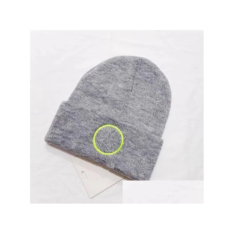 Beanies Ll Beanies Ladies Knitted Men And Women Fashion For Winter Adt Warm Hat Weave Gorro 7 Colors Drop Delivery Sports Outdoors Ath Dhnuv