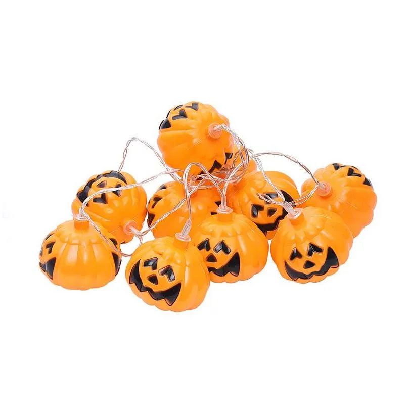 Other Led Lighting Jack-O-Lanterns Pumpkin Battery Operated For Halloween Party Christmas Decoration Waterproof Led String Lights Holi Dhoq5