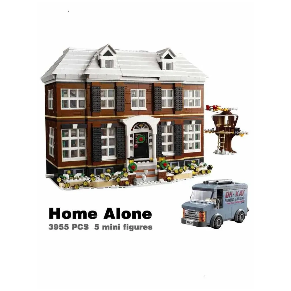 Blocks 3955Pcs Home Alone Set Model Building Bricks 21330 Educational Toys For Boy Kids Christmas Gifts 231005 Drop Delivery Dhfja