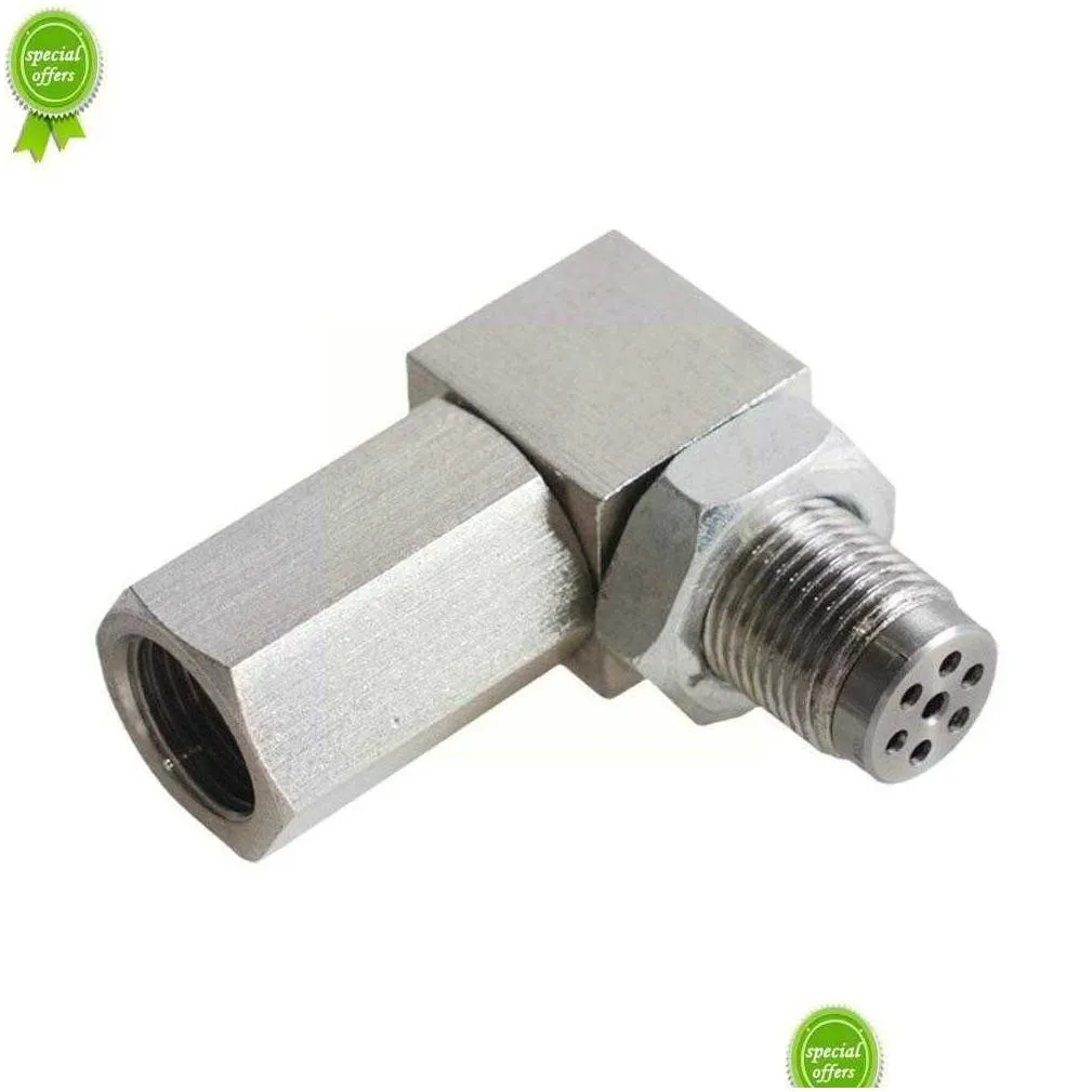 Car Sensors New O2 Oxygen Sensor Extender 90 Degree Or 45 Catalytic 02 Spacer Bung Converter Extension W6E4 Drop Delivery Automobiles Dhnqr