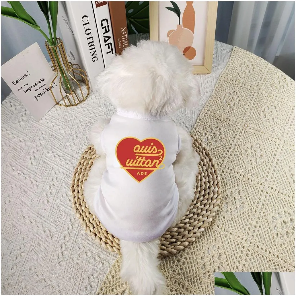 Dog Apparel Pet Vest Top S-2Xl Size Cat/Dog/Small Body/Teddy/Clothing/Accessories Drop Delivery Home Garden Pet Supplies Dog Supplies Dhnur