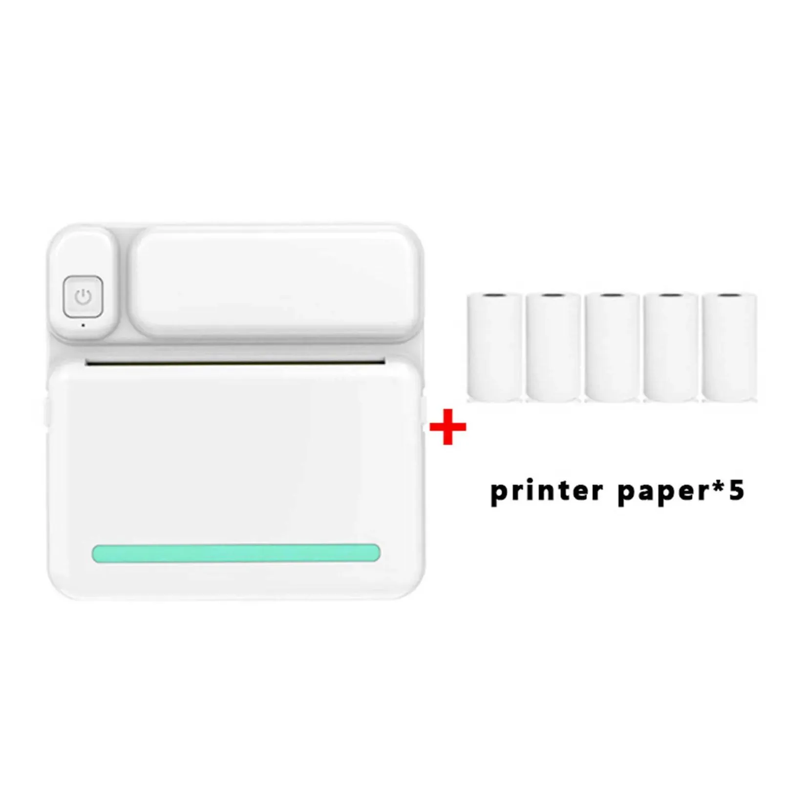 Printers Mini Printer Portable Thermal Pocket Po Label Sticker Inkless Bluetooth Miniprint For Phone 200Dpi Printing Drop Delivery Dhmdj