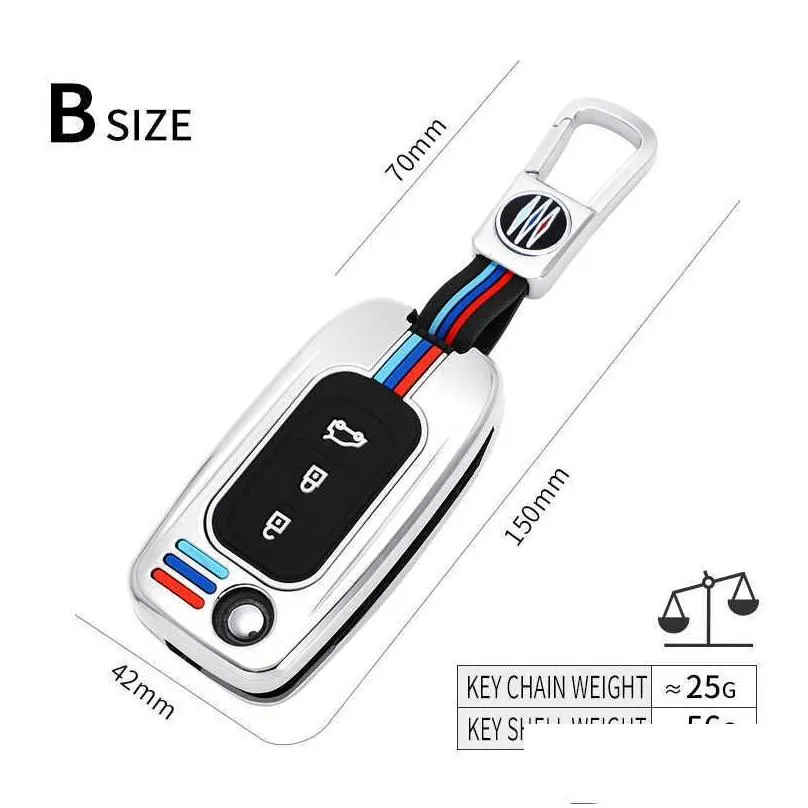 Other Interior Accessories New Zinc Alloy Car Key Case Er For Renat Koleos Kadjar Scenic Megane Sandero Espace Clio Captur Kangoo Lagu Dhmda