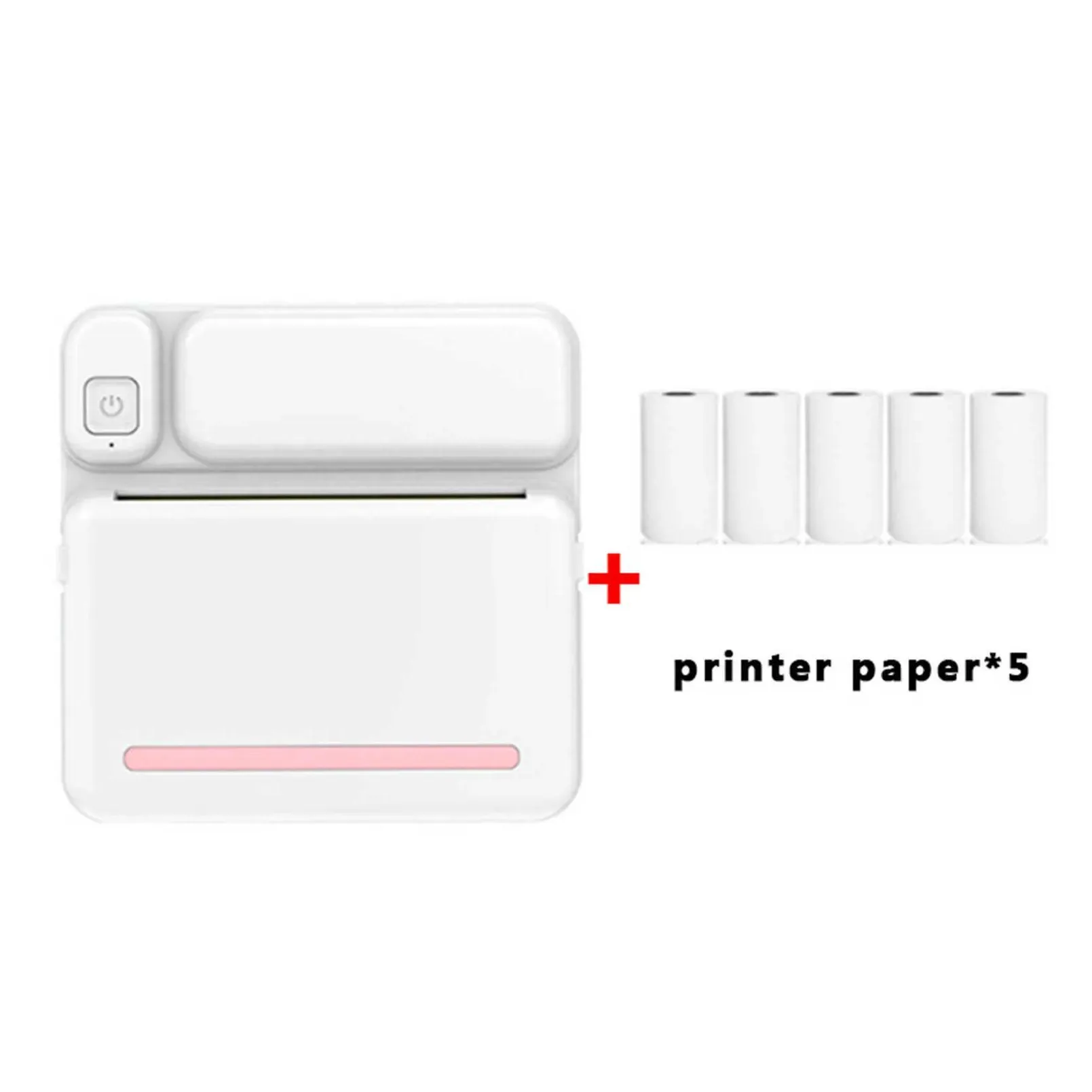 Printers Mini Printer Portable Thermal Pocket Po Label Sticker Inkless Bluetooth Miniprint For Phone 200Dpi Printing Drop Delivery Dhmdj