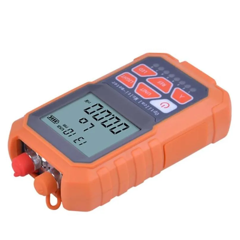 Fiber Optic Equipment 2 In 1 Mtifunction Sg01 Ftth Laser Power Meter Optical Light Ce 5Mw Visual Fat Locator Vfl With Rj45 Drop Deliv Dhbii