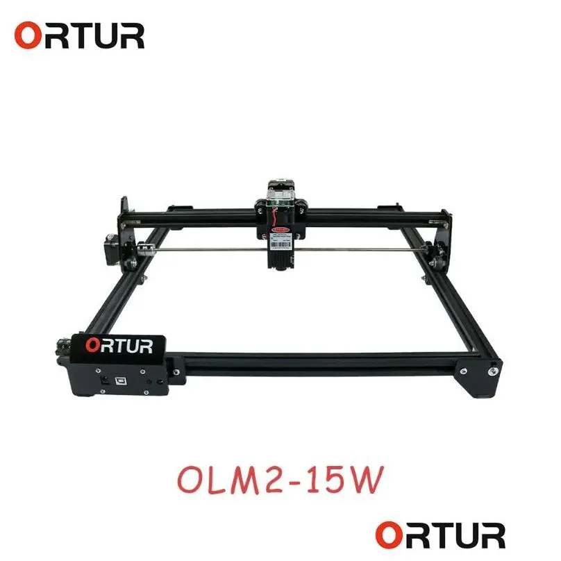 Printers Ortur Laser Master 2 Engraving Cutting Hine With 32-Bit Motherboard 7W 15W 20W Fast Speed High Precision Engraver1 Drop Deli Dhjuw