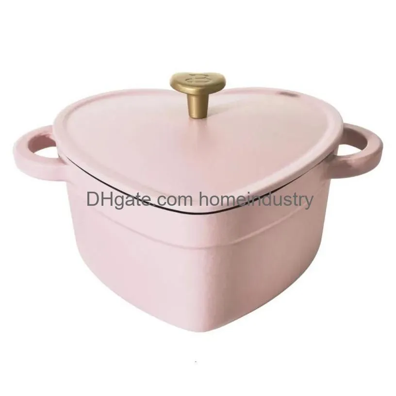 Soup & Stock Pots Soup Stock Pots Cooking Set Ceramic Pot Cookware 231019 Drop Delivery Home Garden Kitchen, Dining Bar Cookware Dhqez