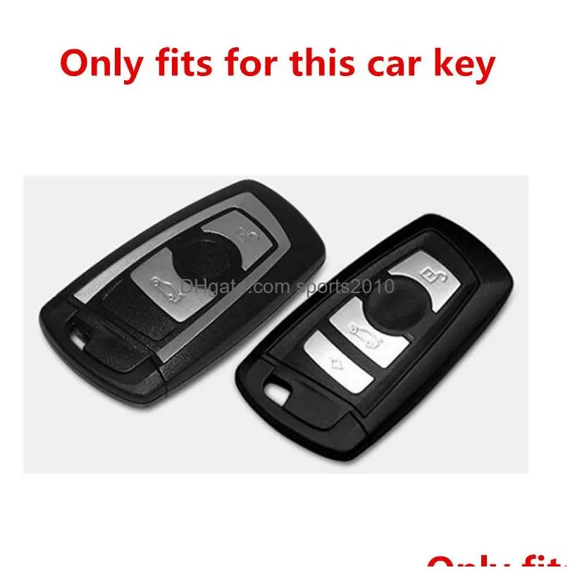 Car Key For 520 525 F20 F30 F10 F18 118I 320I 1357Series X1 X3 X4 X5 X6 Z4 M3 M4 M5 E60 E30 E90 New Alloysilica Gel Car Key Case403525 Dh49Y