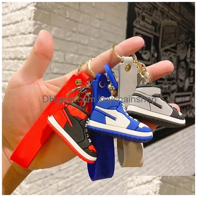 Keychains & Lanyards Designer Keychain Wallet Keyring Purse Pendant Car Chain Charm Bucket Bag Mini Shose Pendants Coin Holder Keycha Dhfak