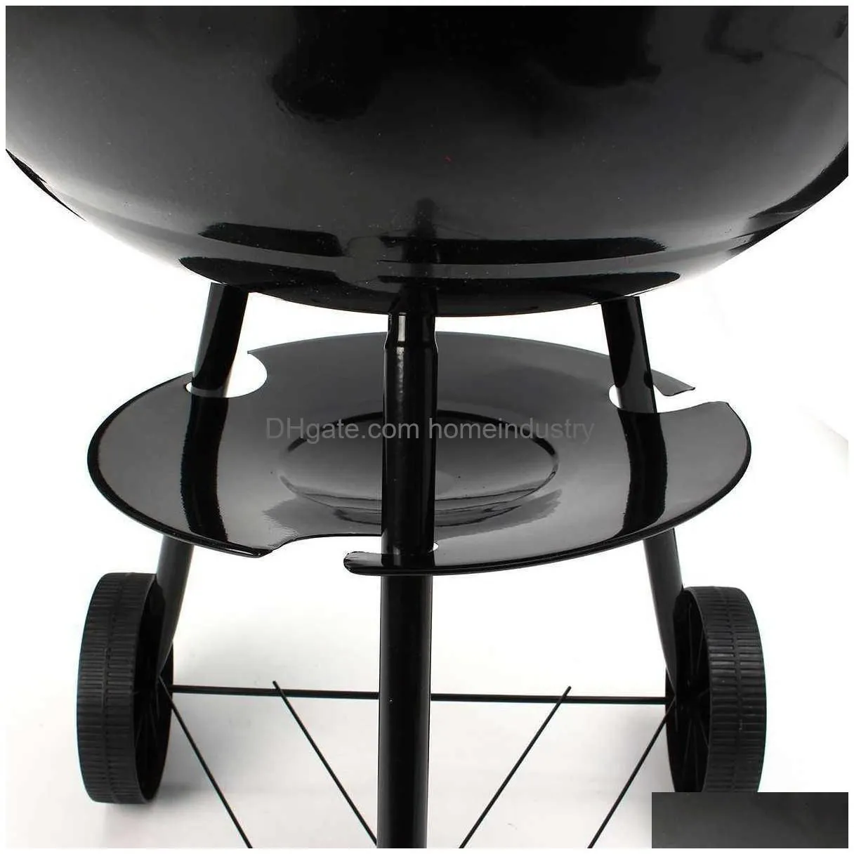 Bbq Grills Trolley 17 Metal Charcoal Bbq Grill Pit Outdoor Cam Cooker Garden Barbecue Tools Accessories Cooking Kitchen 210724 Drop De Dhlo7