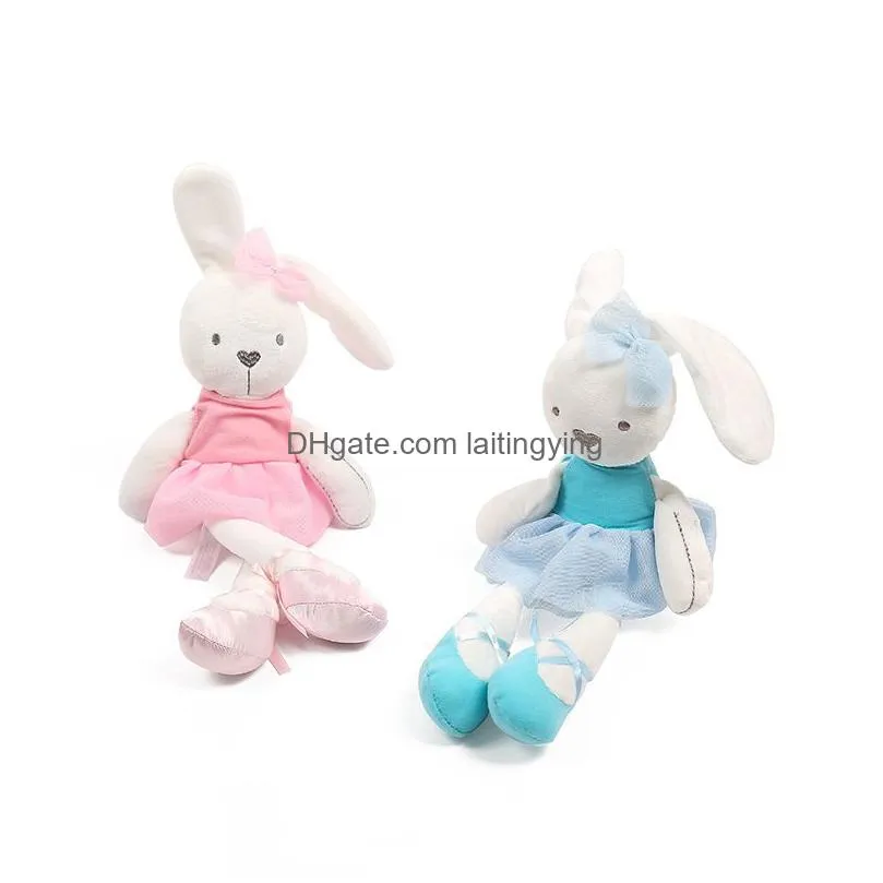 42cm easter bunny stuffed animals rabbit toy baby kids soft plush doll girls sleeping stufed toys pets car room kawaii decor