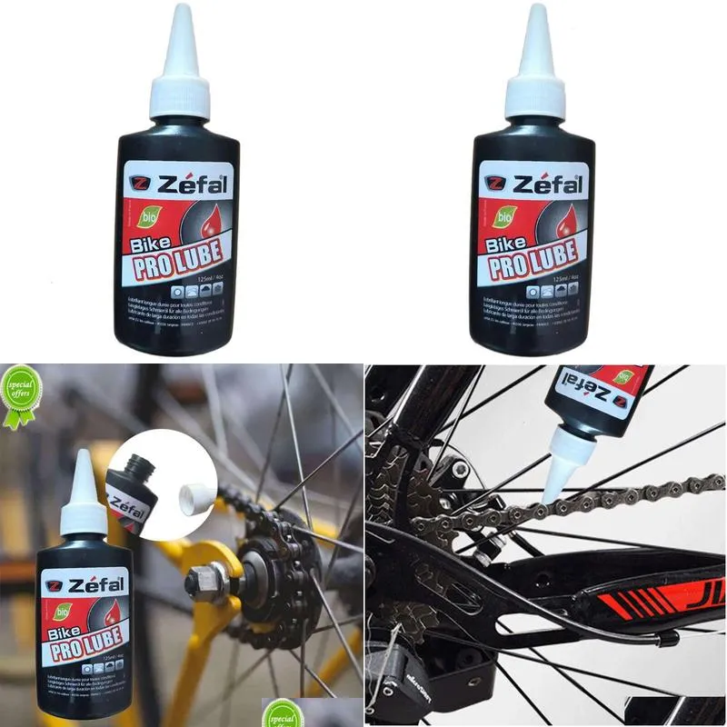 Other Interior Accessories New 125Ml Bicycle Special Lubricant Road Bike Dry Lube Chain Oil For Fork Flywheel Cycling Accessories Drop Dhxga