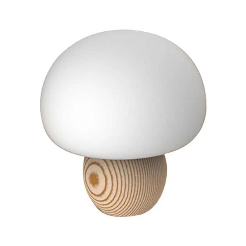 Night Lights Cute Mini Led Mushroom Lamp Light Magnetic Usb Night Lights Presssensor Atmosphere Soft Baby Child Slee Bedside Drop Deli Dhajj