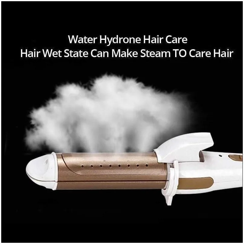 2-in-1 hot curler and straightener ceramic professional curler iron electric straight iron flat iron tool z230816