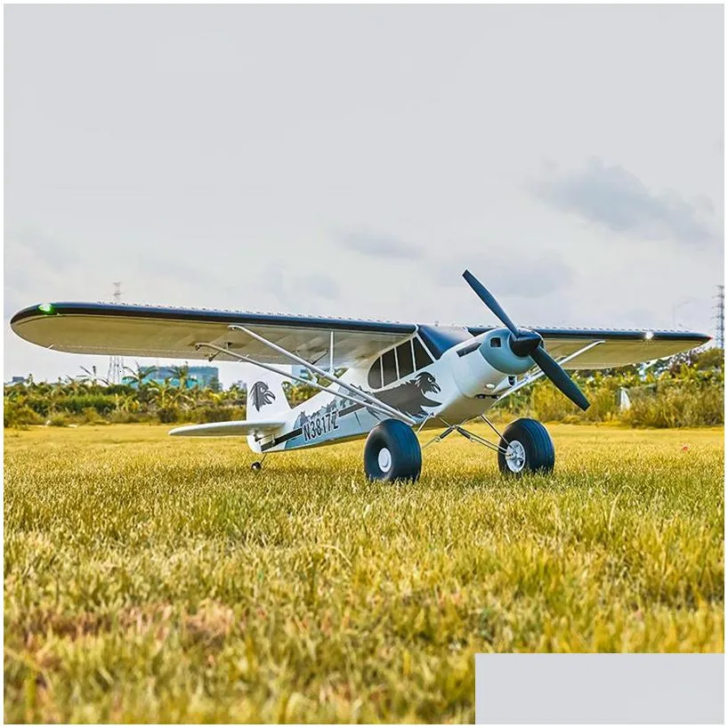 Electric/Rc Aircraft Fms Rc Airplane 1300Mm 1. Pa-18 Pnp And Rtf J3 Piper Super Cub 5Ch With Gyro Nce Trainer Beginner Drop Delivery Dha4O