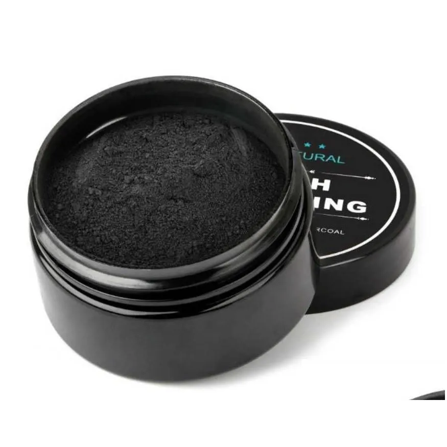 Teeth Whitening 100% Natural Organic Activated Charcoal Teeth Whitening Powder Remove Smoke Tea Coffee Yellow Stains Bad Breath Oral C Dhg6I