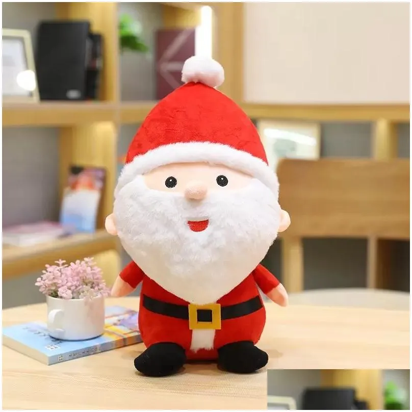 Christmas Decorations Christmas Party P Toy Cute Little Deer Doll Valentines Day Angel Dolls Slee Pillow Soft Stuffed Animals Soothing Dhhix
