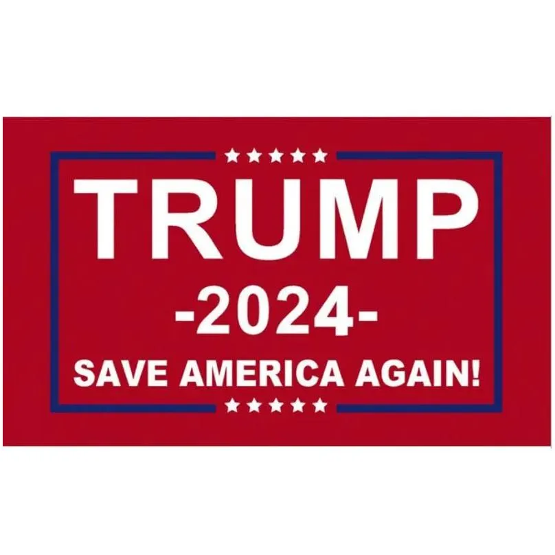 Banner Flags 3X5Fts Donald Trump Flag 2024 Election Banner Keep America Great Again Party Favor S23 Drop Delivery Home Garden Festive Dh2Oo