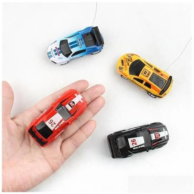 electric/rc car rc car creative coke can mini remote control cars collection radio controlled vehicle toy for boys kids gift in radom