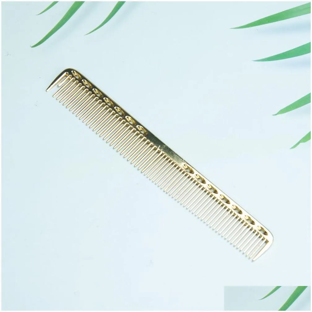 small stainless steel hair comb professional hairdressing combs haircut dying brush barber tools salon accessaries4420166