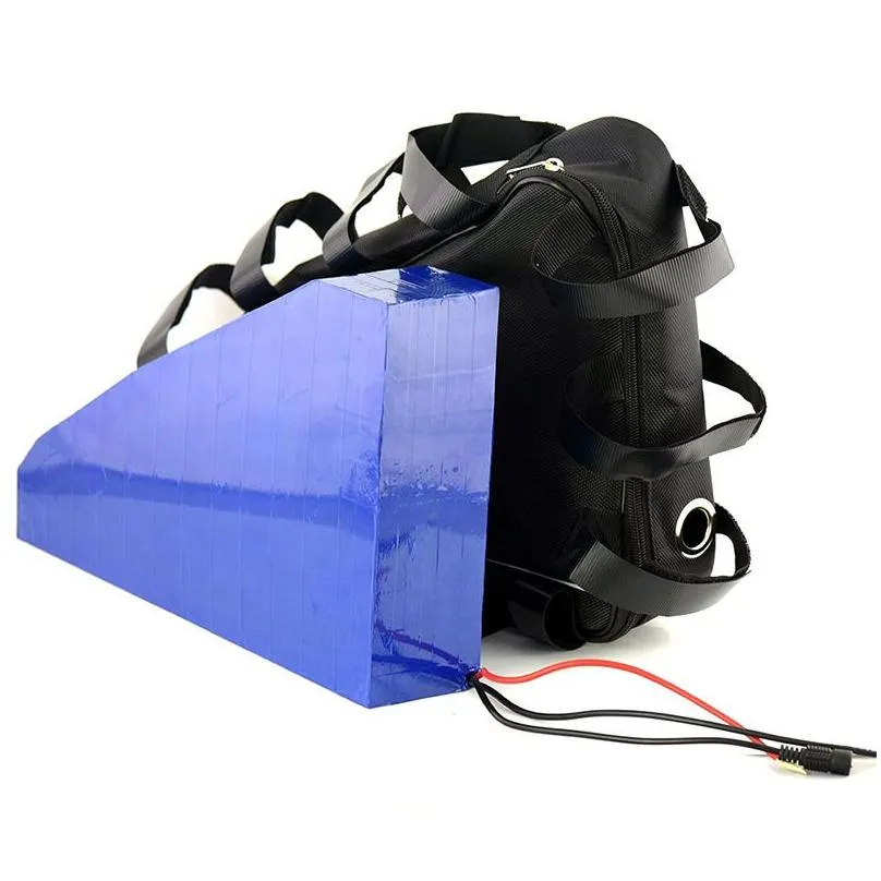 Batteries 72V 30Ah Lithium Battery Qs Motor 2000W 3000W Electric Bicycle Triangle Bag Drop Delivery Electronics Batteries  Dhx8H