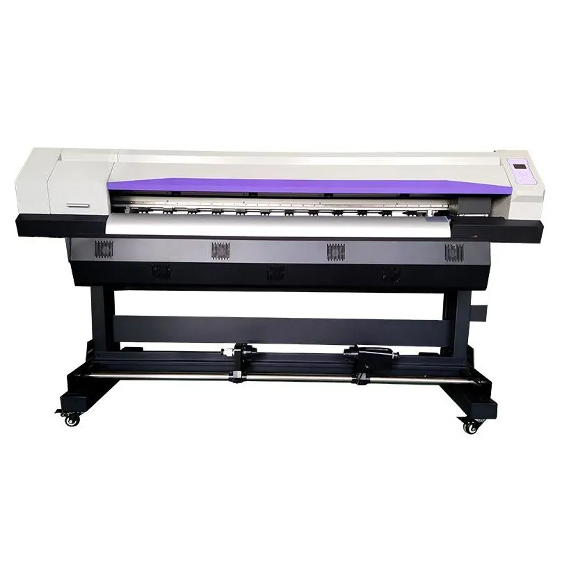 Printers 1.6M Plotter De Impresion Eco Soente Canvas Vehicle Wraps Dx7 Sticker Roll Printing Hine Drop Delivery Dhpov