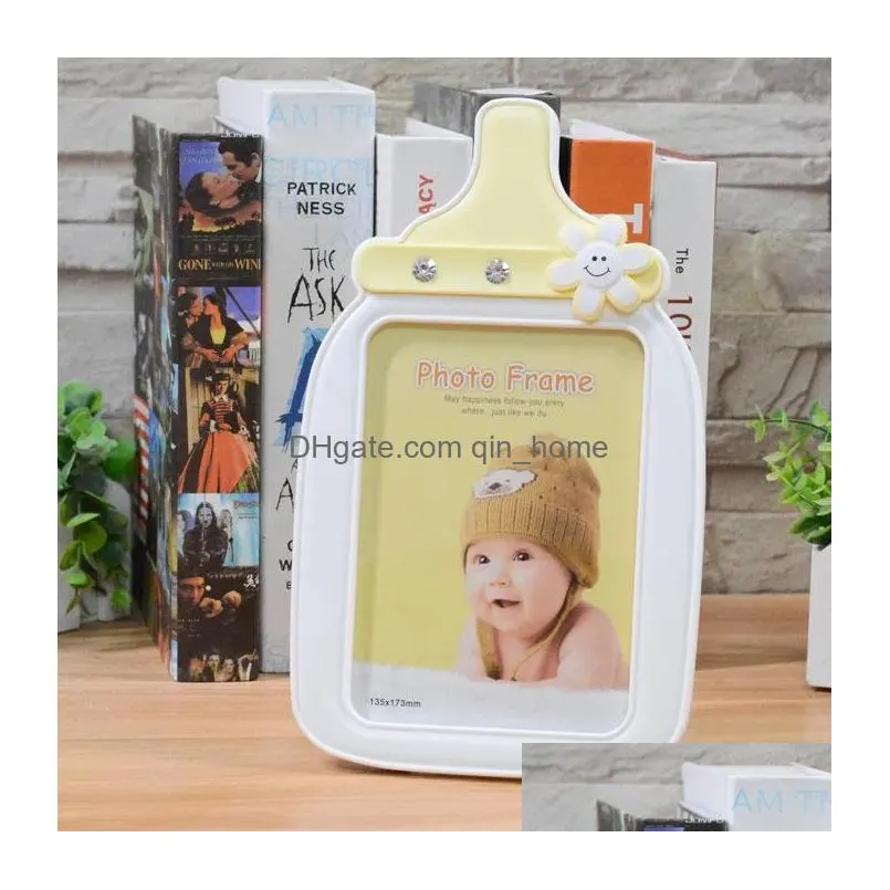po frame wall-mounted ornament cartoon feeder whirligig shape baby memory high-definition display1