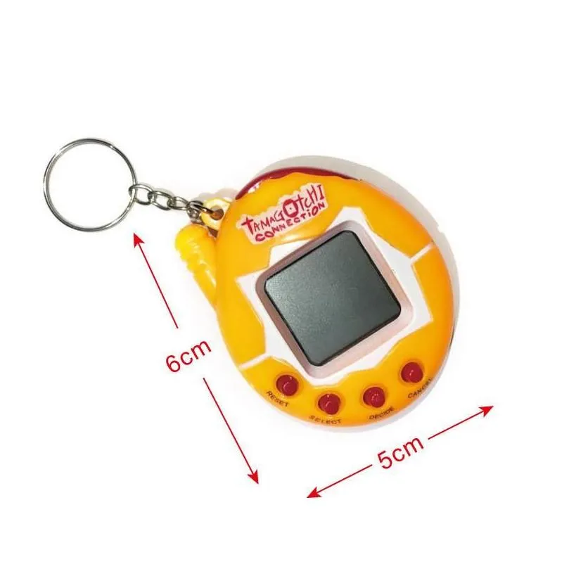 Electronic Pets Electronic Pet Toys Tamagotchi Digital Pets Vintage Retro Game Egg Shells Virtual Cyber Toy Children Novelty Funny Gif Dhgi0