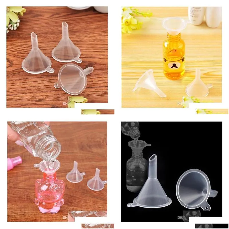 perfume bottle small per funnels wholesale plastic for liquid oil filling empty packing tool drop delivery health beauty fragrance de