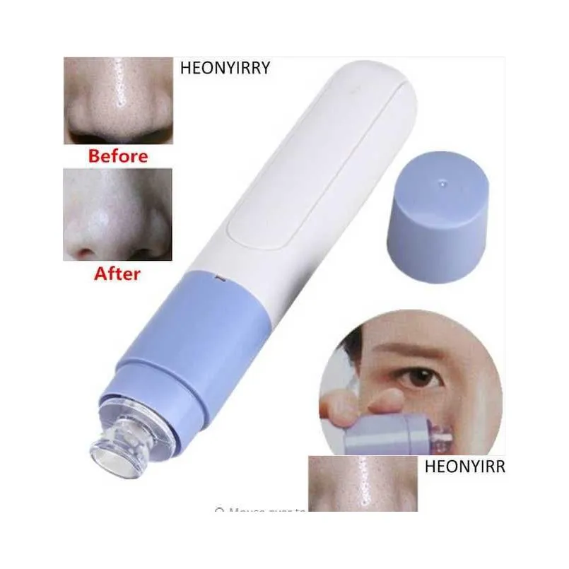 Other Makeup Electric Facial Face Acne Pore Cleanser Blackhead Vacuum Suction Hine Portable Skin Masr Beauty Device Drop Delivery Heal Dhlcv