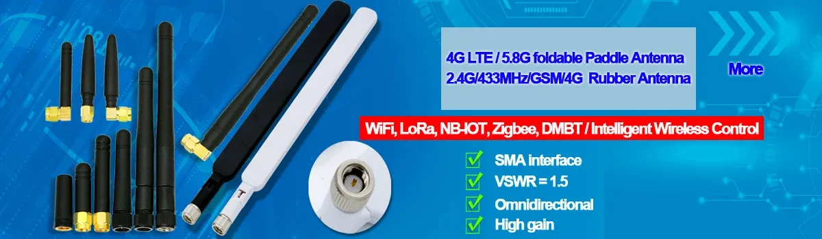 4G full-band 2G/3G/GSM/GPRS/LTE small stick SMA omni directional antenna waterproof wifi router 4g lte 2.4 ghz antena 7002700