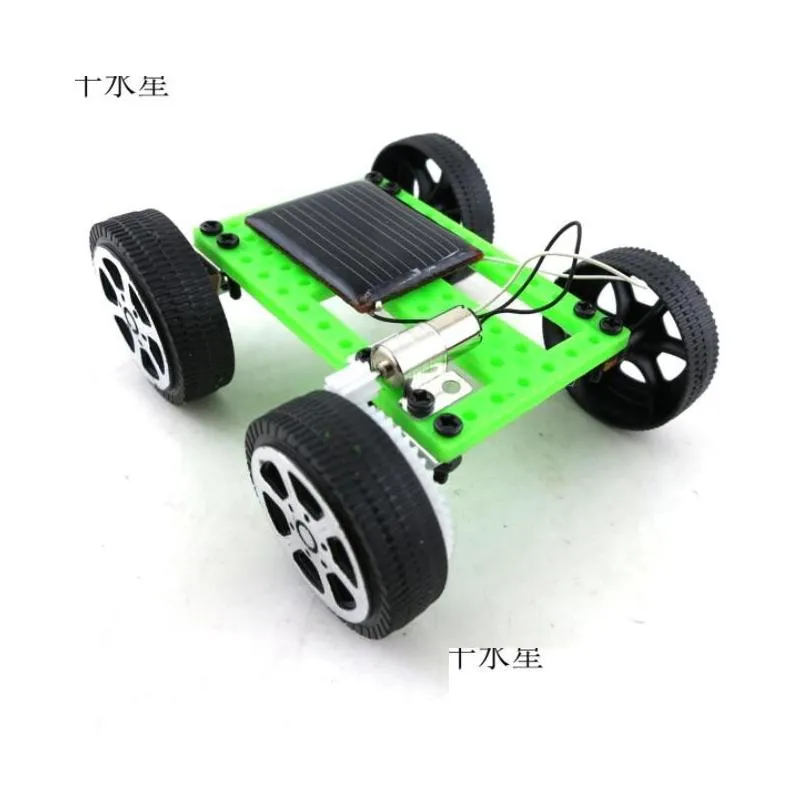 Science & Discovery Diy Science Solar Toys Car Kids Educational Toy Power Energy Racing Cars Experimental Set Of Drop Delivery Toys Gi Dhacr