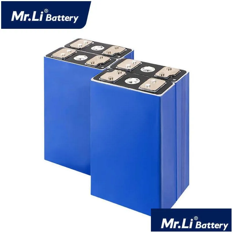 Batteries Mr.Li 3.2V 25Ah Lifepo4 Battery Cell 12Pcs Rechargeable Used In Solar Ups Low-Speed Electric Vehicles Eu Us Tax Drop Deliver Dhqzy